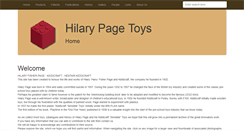 Desktop Screenshot of hilarypagetoys.com